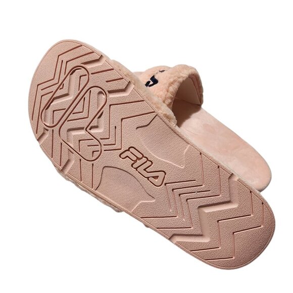 Fila Fuzzy Slide Sandals Size 8 - Picture 2 of 6